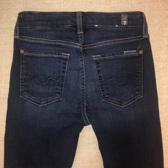 7 for all mankind skinny jeans - Picture 3 of 9